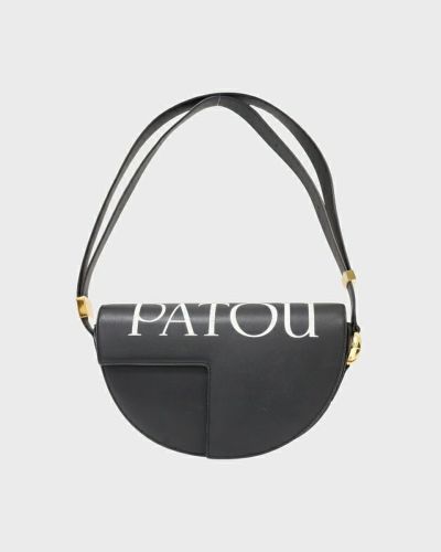 PATOU ティアードヘムバックプリント Woman ホワイト トッズ Di バッグ フォリオ レザー ショッピング