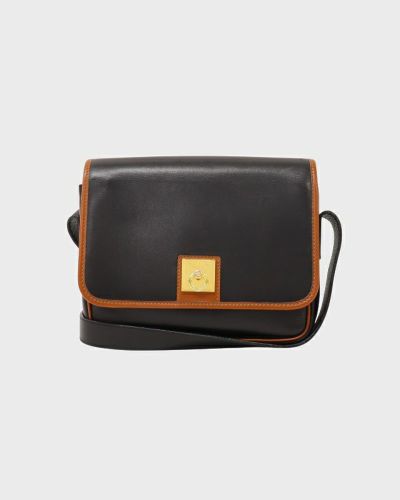 CELINE ガンチーニ金具バイカラーレザーショルダーバッグ CELINE ガンチーニ金具バイカラーレザーショルダーバッグ | Hedy
