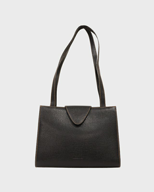 LOEWE ロゴ刻印レザーショルダーバッグ | Hedy