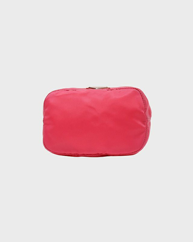 PRADA 三角ロゴ金具ナイロン巾着ポーチ PRADA 三角ロゴ金具ナイロン巾着ポーチ | Hedy