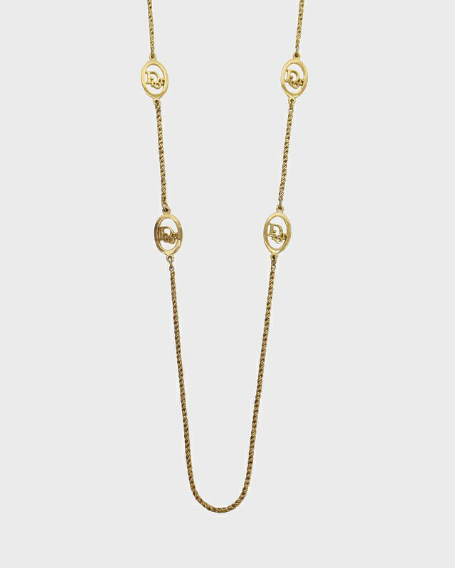 DIOR ロゴロングネックレス DIOR ロゴロングネックレス | Hedy