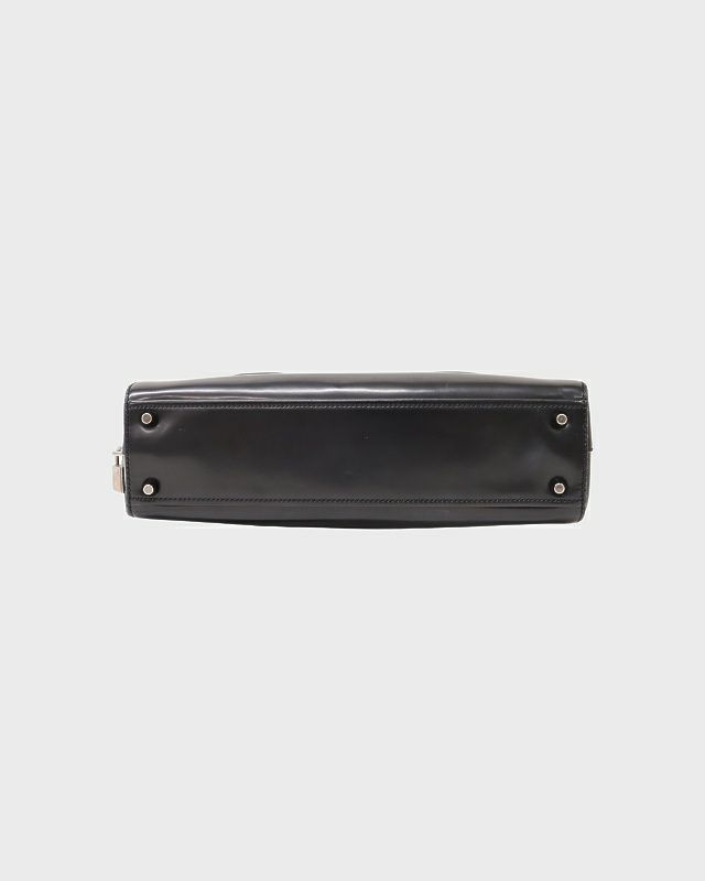 PRADA ロゴ刻印プラチェーンレザーハンドバッグ PRADA ロゴ刻印プラチェーンショルダーバッグ | Hedy