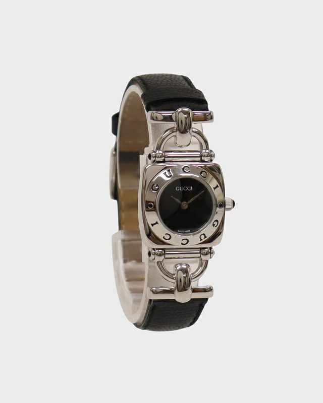 174 GUCCI グッチ 6300L ホースビット ゴールド 腕時計 美品