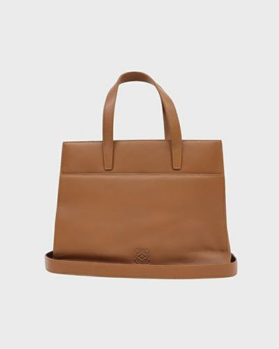 LOEWE アナグラム刻印レザーショルダーバッグ LOEWE ロエベ アナグラム ショルダーバッグ レザー レディース