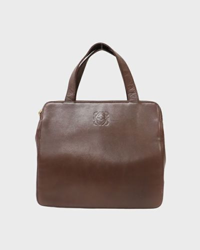 LOEWE アナグラム刻印レザーワンショルダーバッグ | Hedy