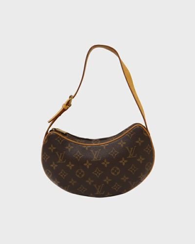 【ミニポーチ付き☆国内発】LV クロワッサン ショルダーバック ルイヴィトン】クロワッサン モノグラム・デニム ミニポーチ付