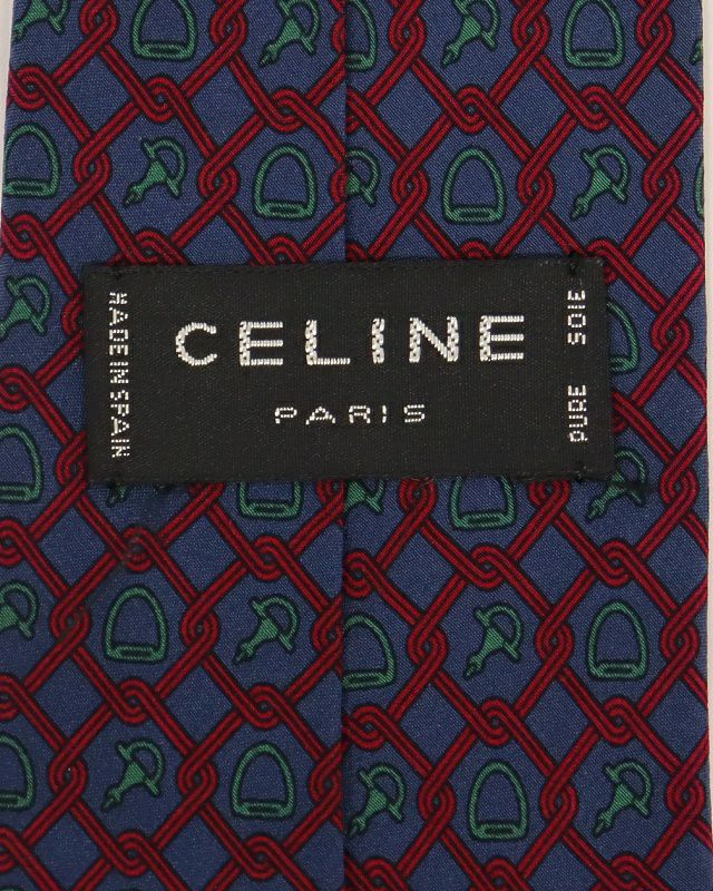 CELINE トリオンフ総柄ネクタイ | Hedy