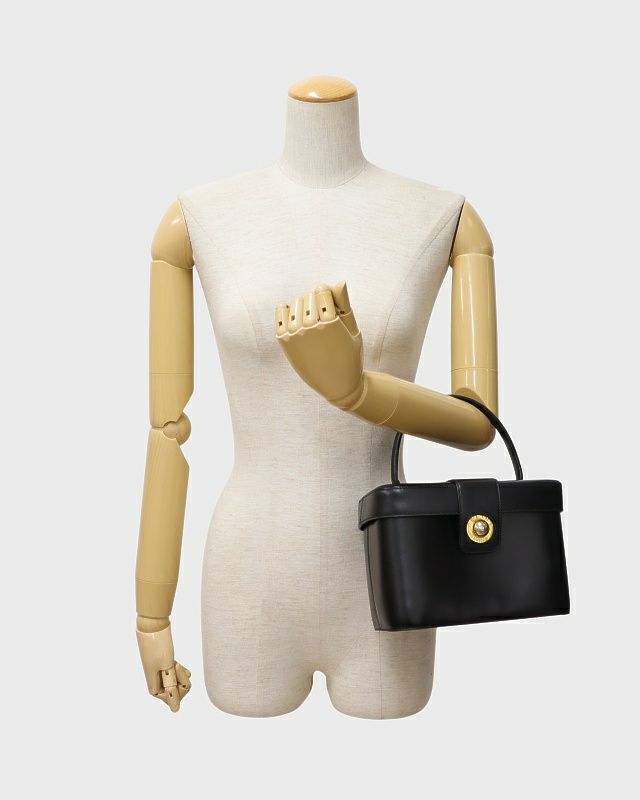 CELINE スターボールレザーバニティバック CELINE セリーヌ スターボール レザー バニティバッグ