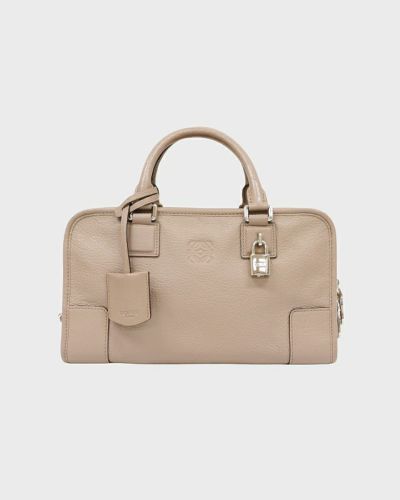 稀少品　LOEWE ロエベ ボストンバッグ 筆記体ロゴ　オールレザー 稀少品 LOEWE ロエベ ボストンバッグ 筆記体ロゴ オールレザー