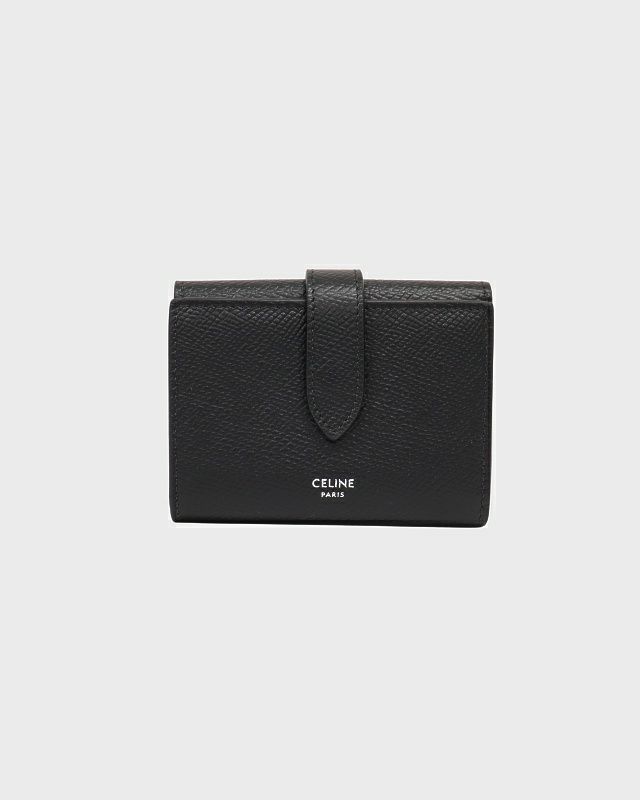 【CELINE】 在庫あり、大人気!! ☆ストラップウォレット☆ CELINE - CELINE 財布 二つ折り ストラップ ウォレット バイ