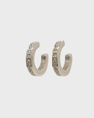 DIOR ラインストーンピアス | Hedy