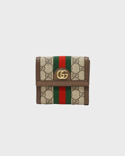 グッチ　財布　ビンテージ GUCCI 極 美品 グッチ オールドグッチ ヴィンテージ マイクロGG