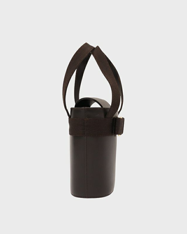 Ferragamo VARA金具レザーハンドバッグ | Hedy
