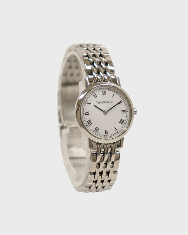Tiffany & Co. シルバー アナログ時計 TIFFANY&Co. / ティファニー / 1980年代 / アトラス