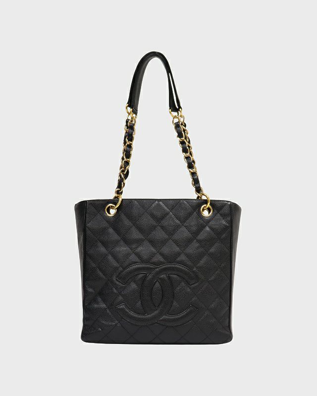 CHANEL キャビアスキンPSTトートバッグ | Hedy