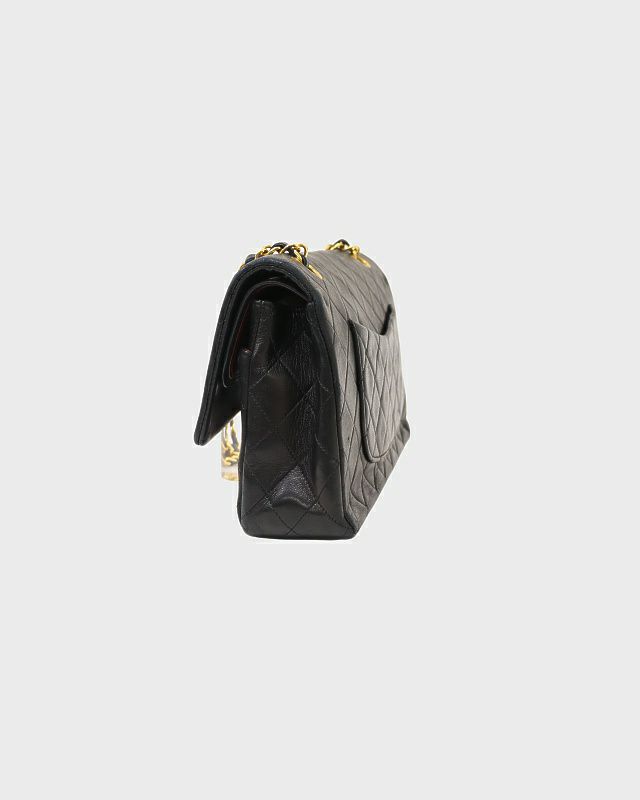 CHANEL マトラッセWフラップターンロックチェーンショルダー