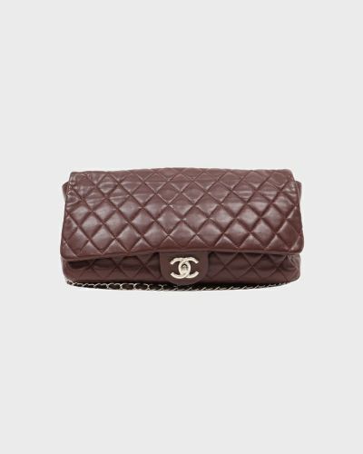 シャネル ターンロック チェーンショルダーバッグ マトラッセ ブラウン シャネル CHANEL マトラッセチェーンショルダーバッグ ブラウン