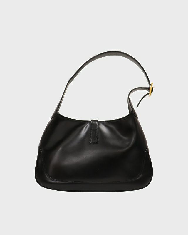 希少 グッチ GUCCI ハンドバッグ ワンハンドル ミニ レザー ブラック 未使用品 グッチ GUCCI オールドグッチ ミニ ショルダーバッグ