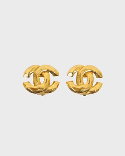 ヴィンテージ　シャネルイヤリング　片耳 美品】CHANEL シャネル ラウンド イヤリング ヴィンテージ 片耳
