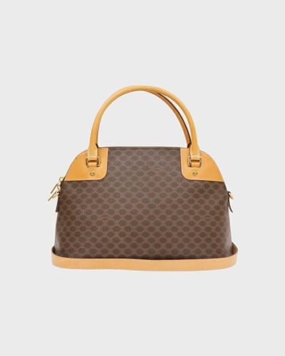 CELINE マカダム柄ガンチーニ金具ショルダーバッグ | Hedy