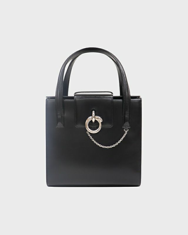 Cartier ブラック ハンドバッグ CRL1002606 - パンテール ドゥ カルティエ ハンドルバッグ