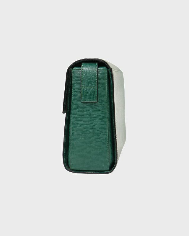 CELINE サークルロゴ金具レザーショルダーバッグ | Hedy