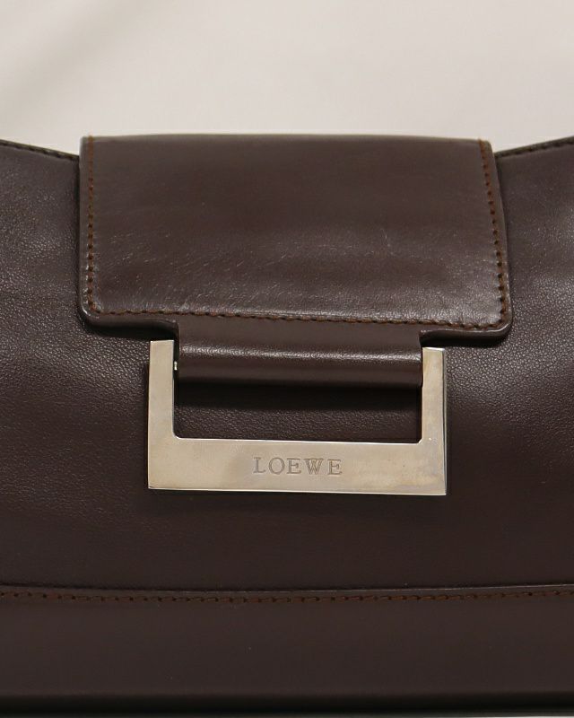 LOEWE ロゴ金具レザワンショルダーバッグ | Hedy