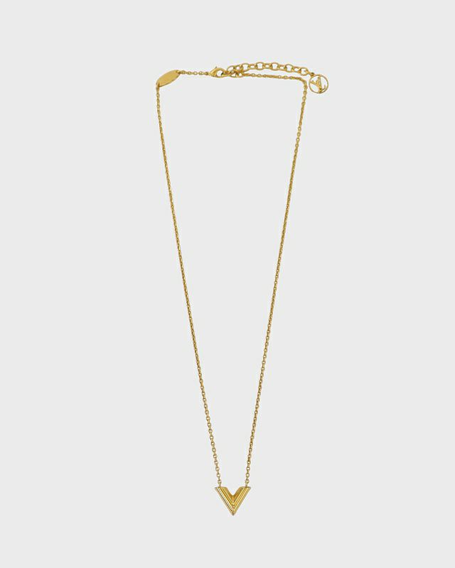 LOUIS VUITTON エッセンシャルV Essential V Supple Necklace . - Luxury Fashion Jewellery