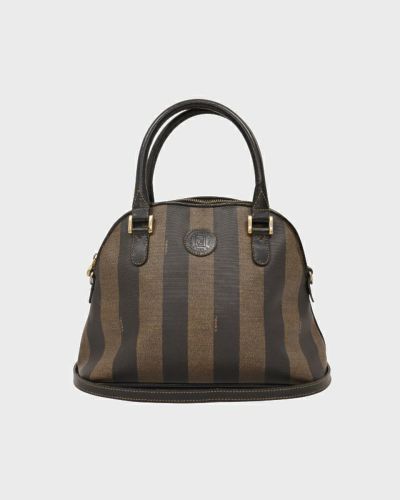 FENDI フェンディ ヴィンテージ ショルダーバッグ レザー ゴールド FENDI フェンディ ハンドバッグ ショルダーバッグ ズッカ柄 FF