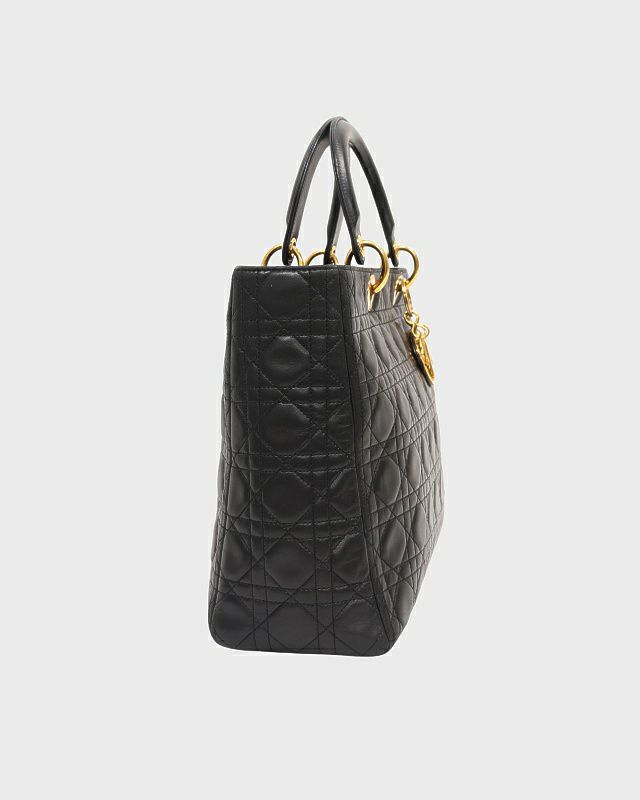 DIOR レディディオールレザーハンドバッグ | Hedy