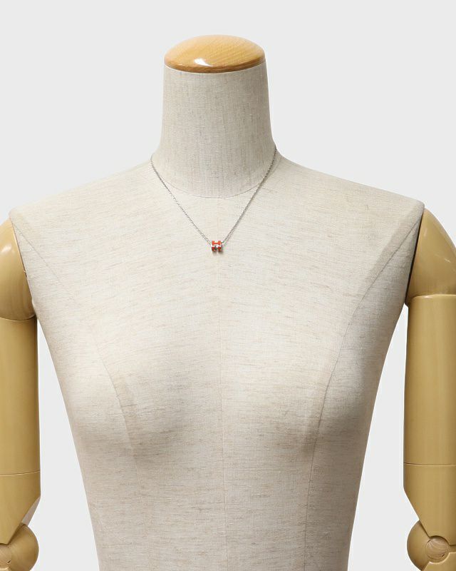 【Rura⭐︎】Hermès ミニ・ポップアッシュネックレス HERMES ミニポップアッシュネックレス | Hedy