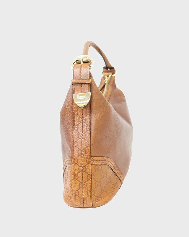 GUCCI シマレザーワンショルダーバッグ | Hedy