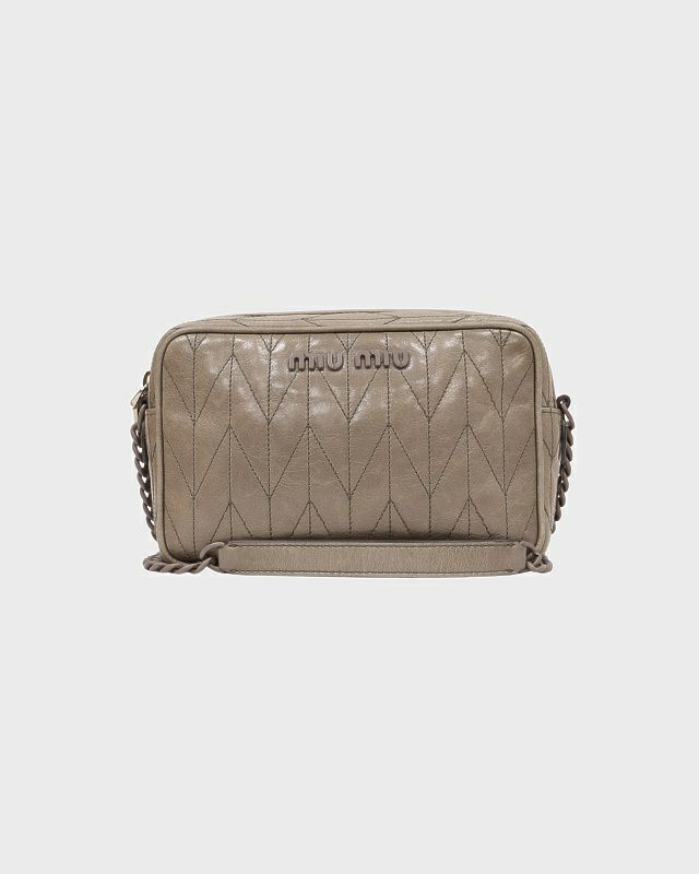 miu miu マテラッセチェーンショルダーバッグ | Hedy