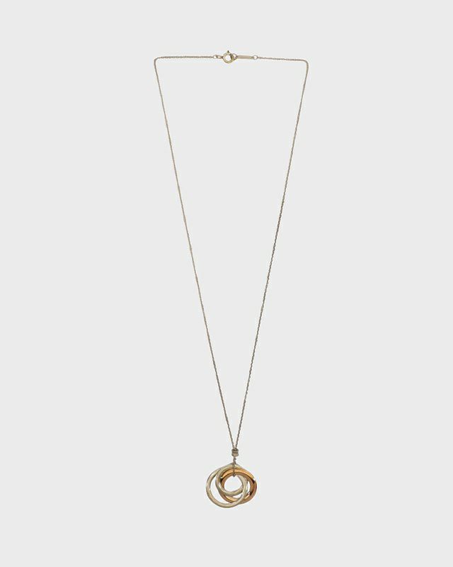 TIFFANY&CO. インターロッキングサークルネックレス | Hedy