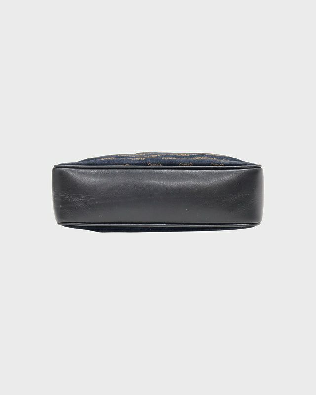 美品CELINE　ショルダーバッグ　マカダム　スエード　ハンドバッグ　ショルダー CELINE/セリーヌ】マカダム スエード ショルダーバッグ｜ヴァル