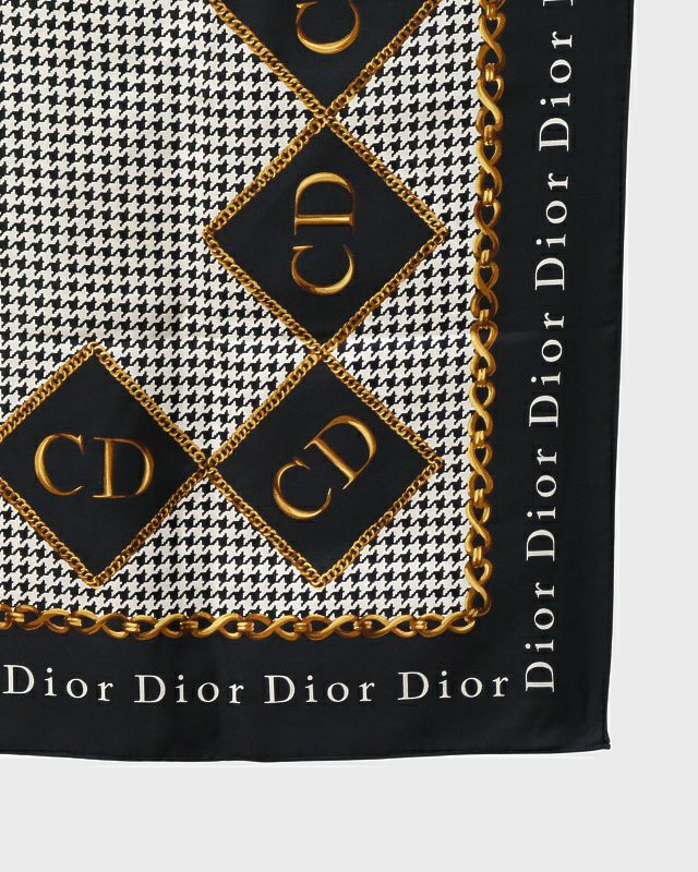 DIOR 千鳥柄スカーフ | Hedy