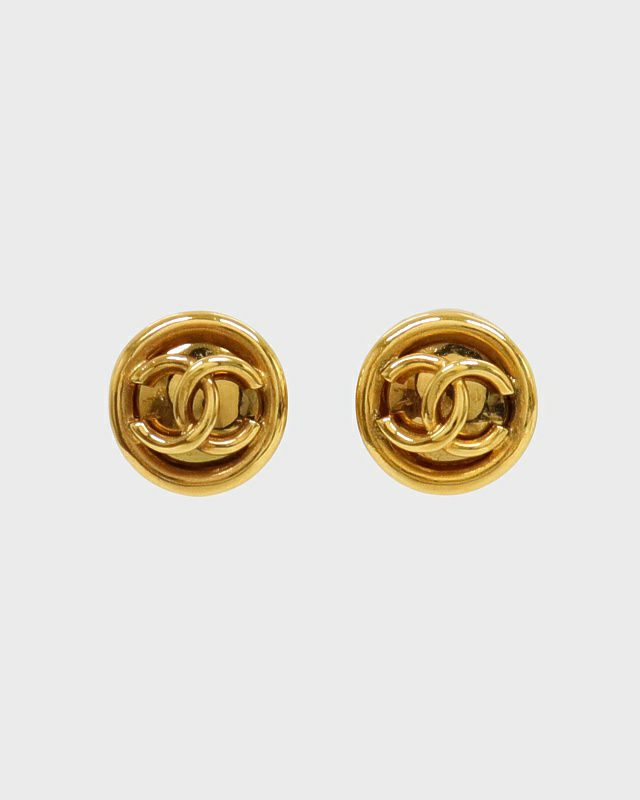 CHANEL COCOラウンドイヤリング | Hedy