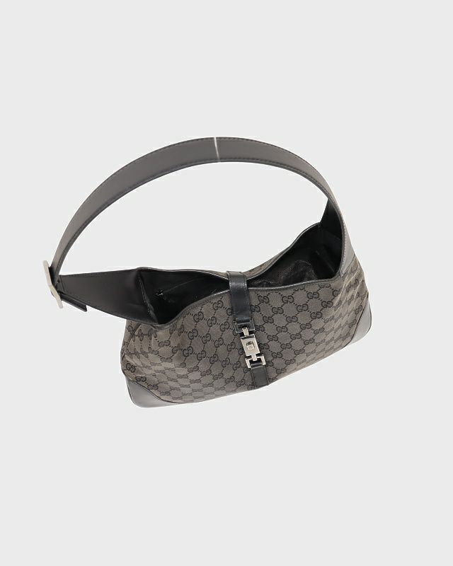 【極美品】GUCCI ジャッキー シマ レザー ワンショルダー ハンドバッグ 極美品】GUCCI ジャッキー シマ レザー ワンショルダー