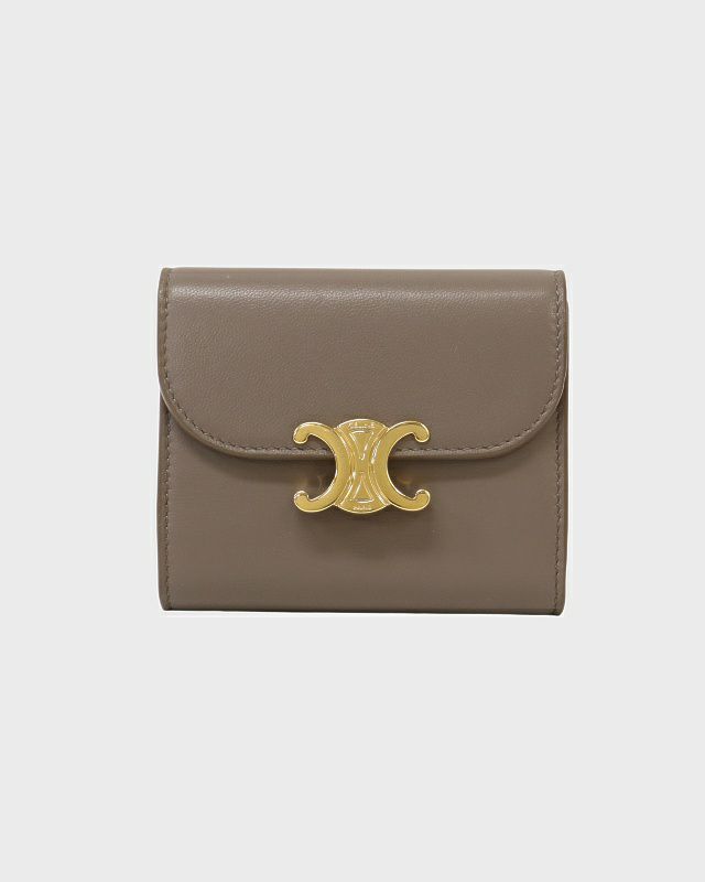 【美品】8/15まで CELINE スモールフラップウォレットトリオンフ CELINE スモール フラップウォレット トリオンフ | Hedy