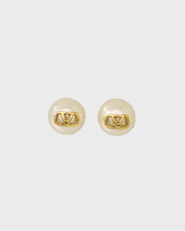 ブランドロゴピアス３点 楽天市場】ヴァレンティノ ピアス Vロゴ シグネチャー ゴールド