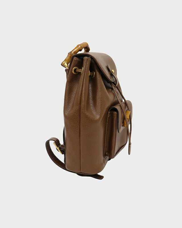 GUCCI バンブーレザーリュックサック | Hedy