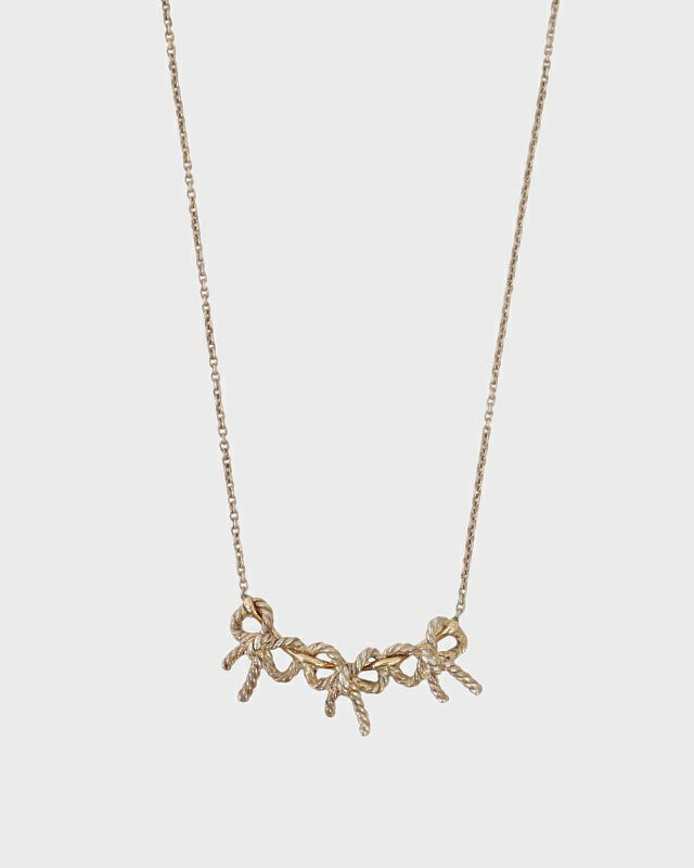 TIFFANY&CO. トリプルリボンネックレス | Hedy