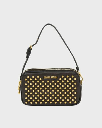 miumiu ミュウミュウ ヴィンテージ ナイロン ショルダーバッグ miumiu ミュウミュウ ヴィンテージ ナイロン ショルダーバッグ