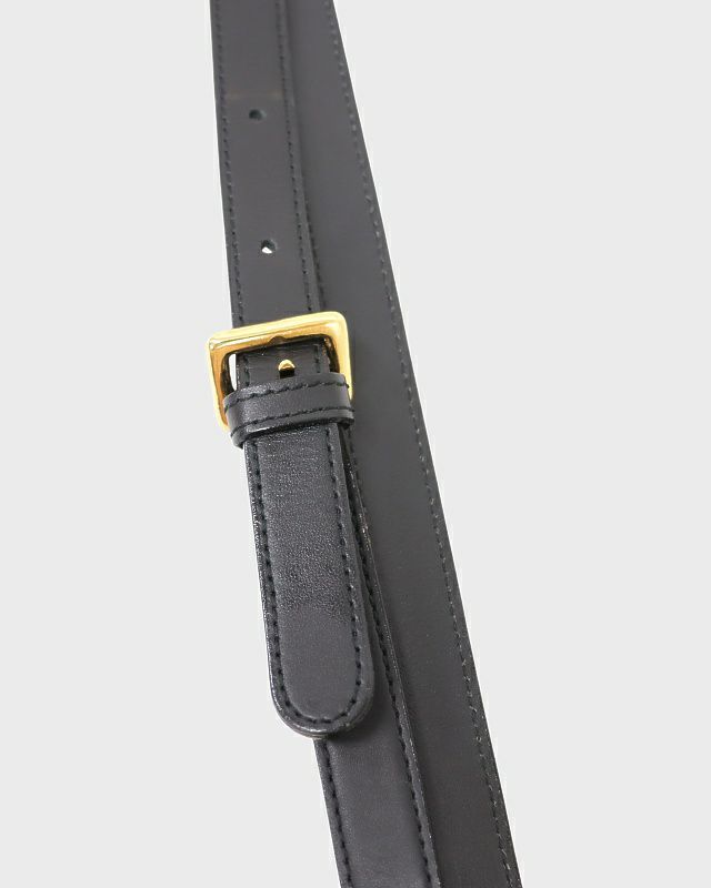 Burberrys ロゴ刻印レザー巾着ショルダーバッグ | Hedy