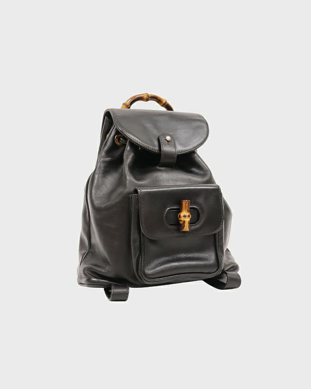 GUCCI バンブーレザーリュックサック | Hedy