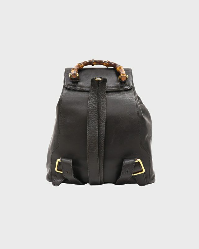 GUCCI バンブーレザーリュックサック | Hedy
