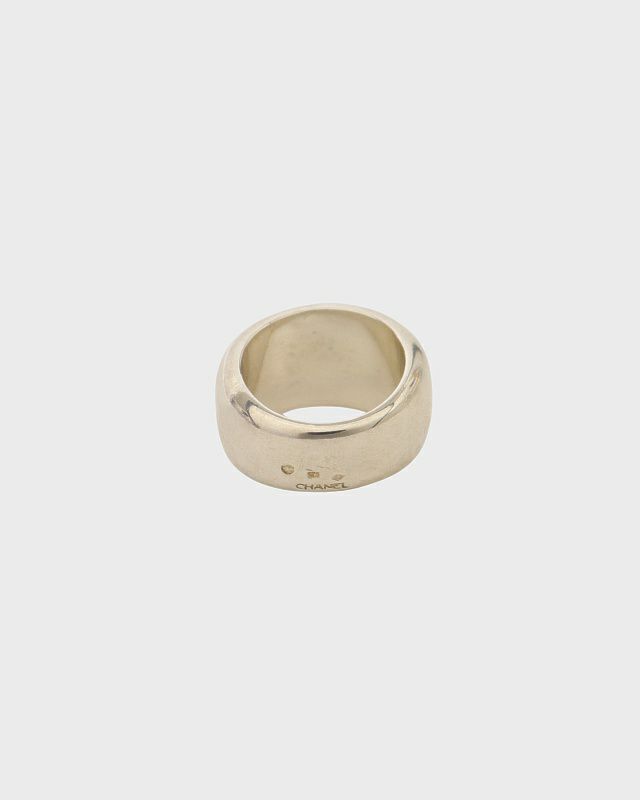 c*i様 CHANEL ロゴリング CHANEL シャネル ロゴリング 925SV/8.4g Bランク. : 質屋さのや