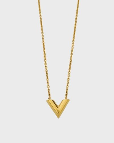 LOUIS VUITTON エッセンシャルVネックレス | Hedy