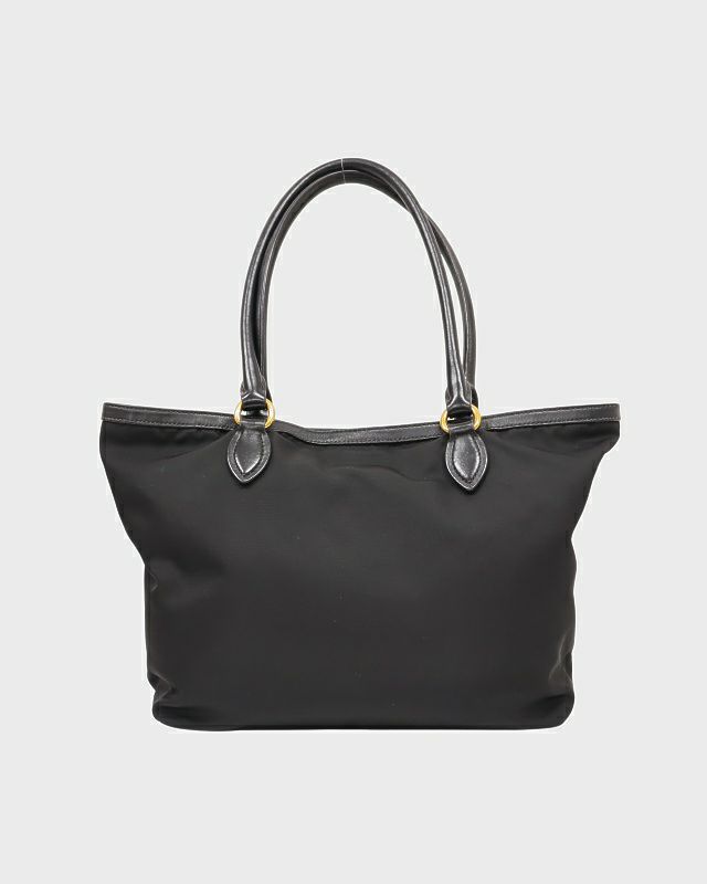 ⭐*️様 PRADA ブラック ナイロントートバッグ PRADA ロゴ金具ナイロントートバッグ | Hedy
