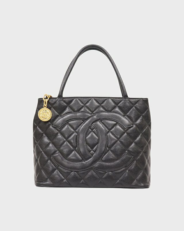 CHANEL キャビアスキン CHANEL キャビアスキン復刻トートバッグ | Hedy